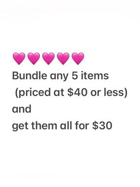 Bundle to save -